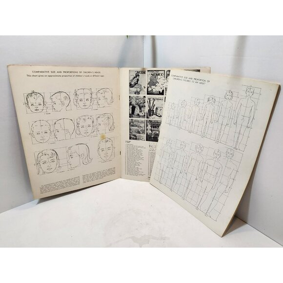 Vintage How To Draw and Paint Children by Viola French Art Instruction Book - Picture 3 of 8